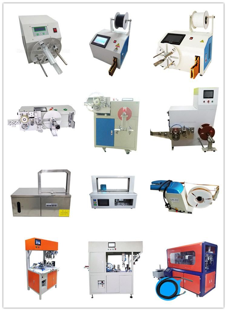 Semi Automatic Power Cable USB Cable Winding Tying Machines (WL-30A)