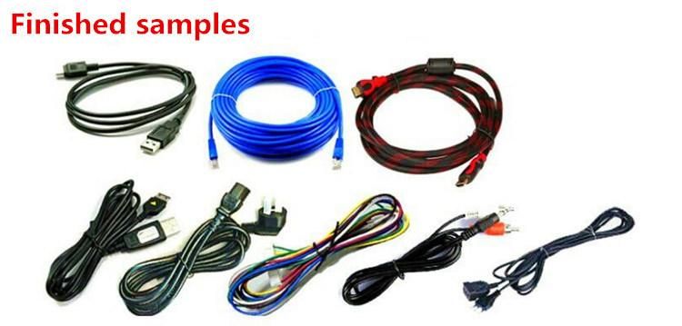 Semi-Automatic Wire Winding and Twist Tie Machine Cable 8 Shape or Round Shape Coil Winding Binding Machine