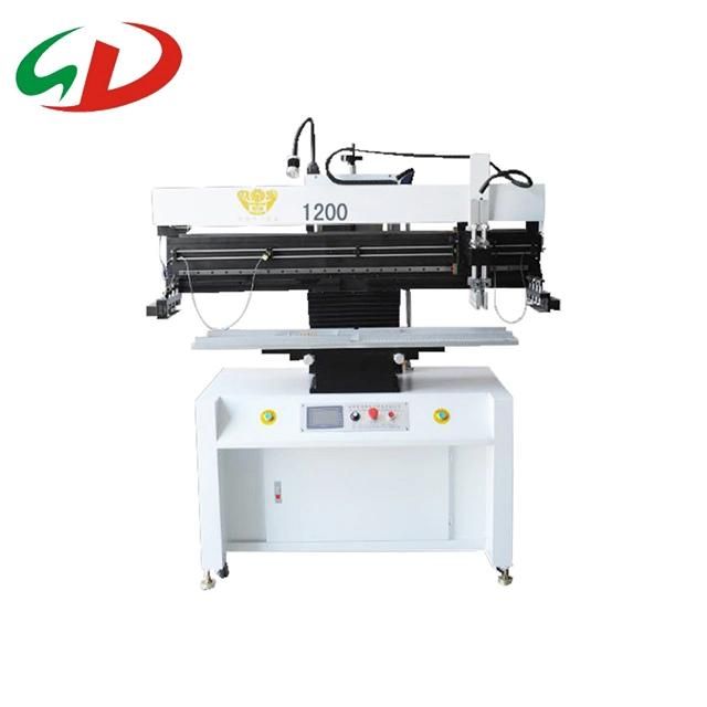 Semi Automatic Solder Paste Printer, PCB Screen Printing Machine,