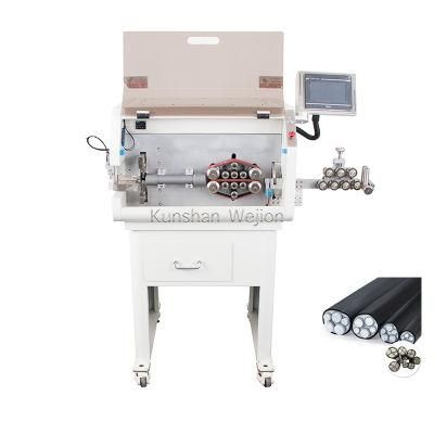 Automatic 150 square mm cable sheath cutting and peeling machine