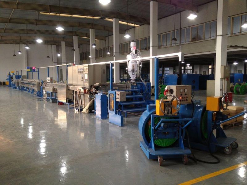Electrical Wire PVC, PP, Extrusion Bunching Twisting Stranding Coiling Rewinding Winding Machine
