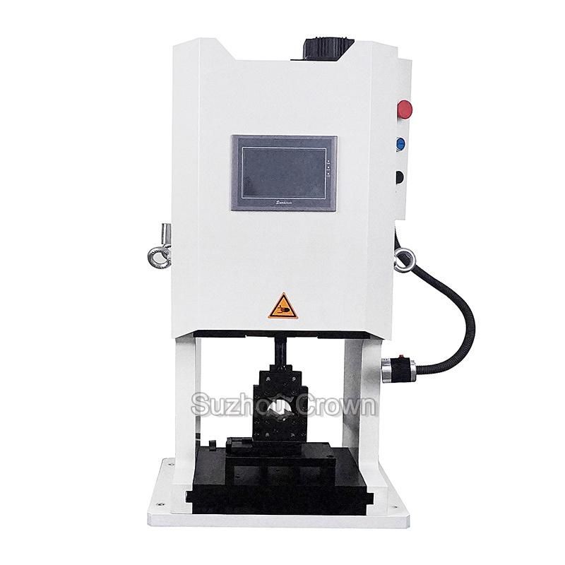 Wl-Sf40t Semi Automatic Large Gauge Cable Crimping Machine Servo Motor Driven Terminal Crimping Machine