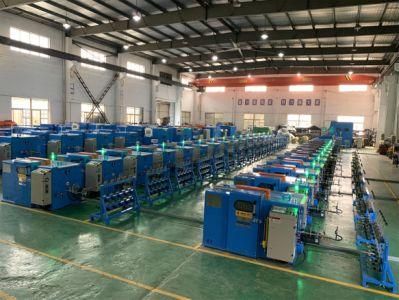 0.03-1.64mm Electrical Copper Cable Wire Bunching Buncher Twisting Stranding Winding Annealing Tinning Double Twister Copper Machinery Machine