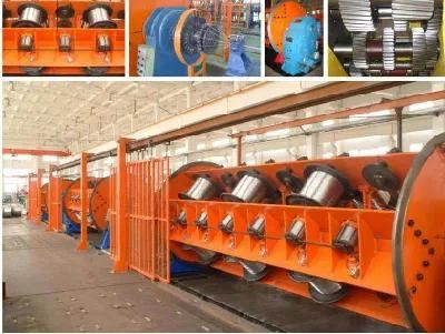 Cage Type Twisting Machine Series 4t/8t/12t for High Frequency Cable/High Efficiency Cage Type Stranding Machine Made in China