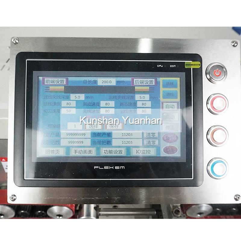 Automatic Multi-Cores Cable Cut Strip Machine