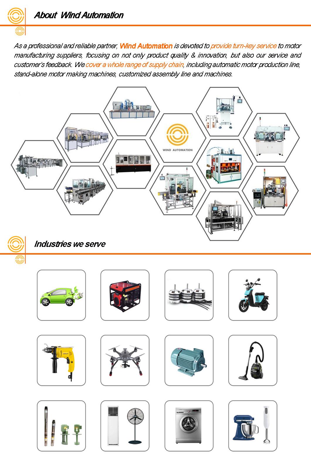 Micro Electric Motor Coil Winding Machine