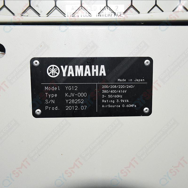 YAMAHA Chip Mounter Yg12 Used Machine in Good Working Condition