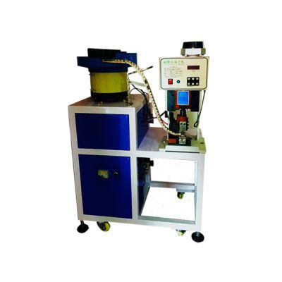 Wire Loose Terminal Crimping Plug Crimper Machine with Auto Feeding by Vibration Plate