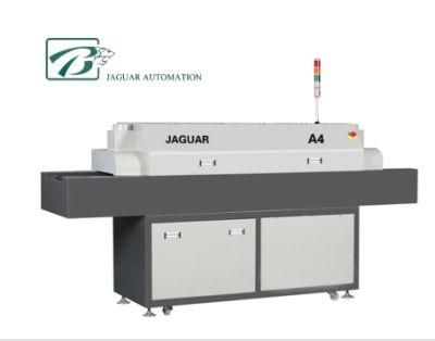 Jaguar 4 Heating Zones Mini Reflow Oven Machine for SMT Production Line with Competitive Price