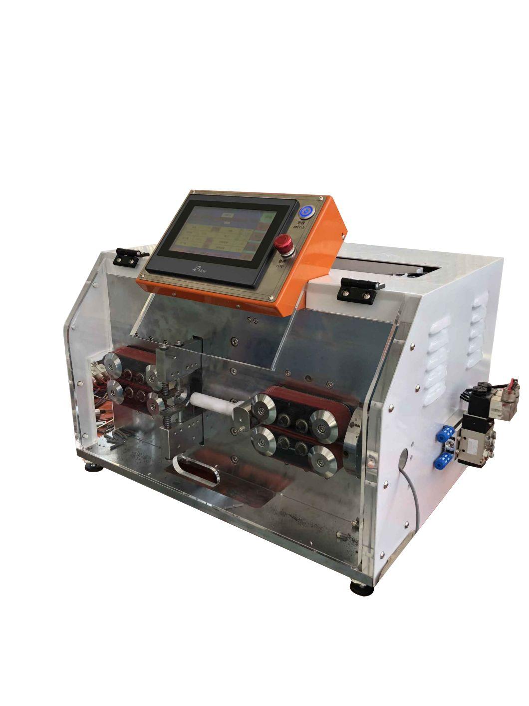 Automatic Sheath Cable Jacket Strip Cut Machine