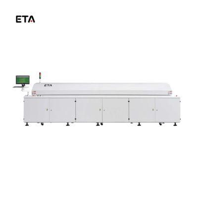 Automatic SMT LED Lead Free PCB Reflow Soldering Oven with 8 Heating Zones