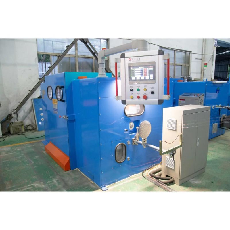 Electrical Cable Copper Wire Twisting Winding Extrusion Bunching Buncher Extruder Drawing Coiling Making Machine