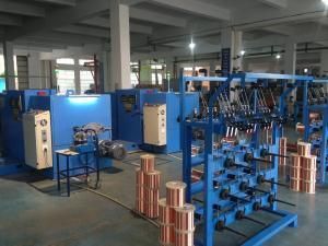 Copper Wire Twister Buncher Strander Machine / Stranding Bunching Twisting Machine for Regular 1+6+12 Conductors