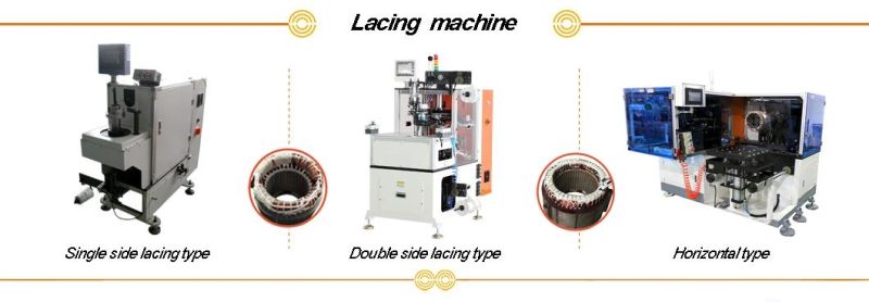 Single Needle Stator Coil Lacer Winding Lacing Machine