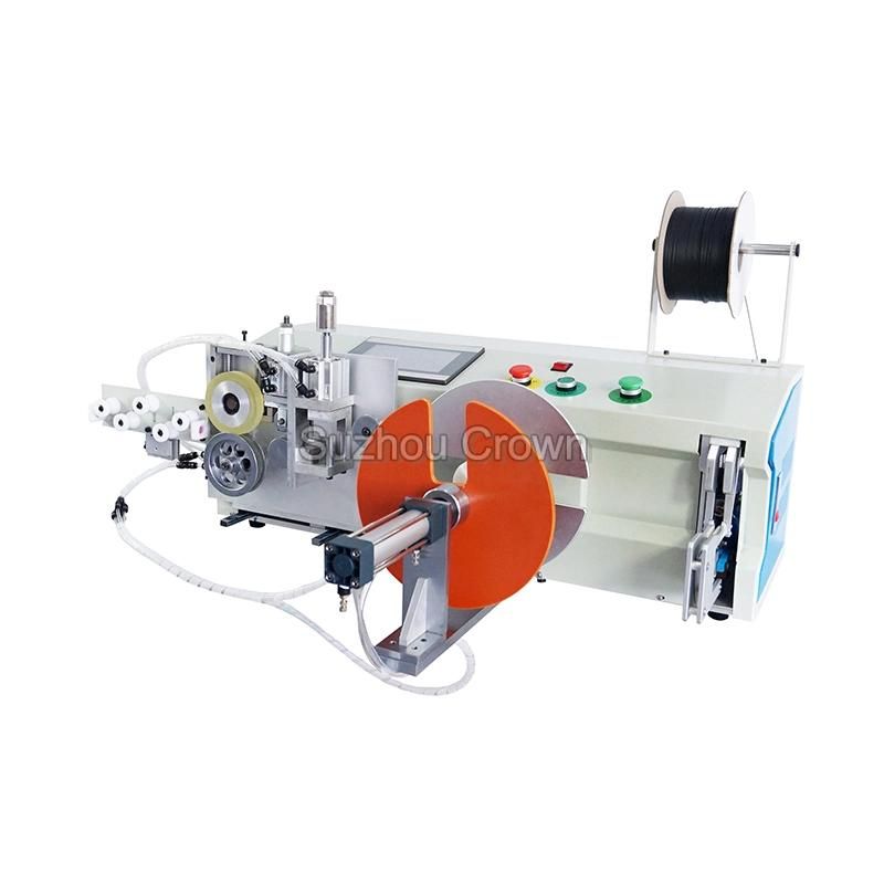 Newest Automatic Mobile Phone Data Cable&Wire Winding Tying Packing Machine