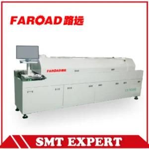 LED Reflow Solder Oven in The Line of Pick and Place Machine