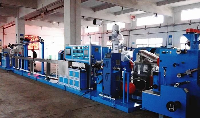 FEP (F46) /PFA /ETFE (F40) Teflon Cable Extrusion Machine