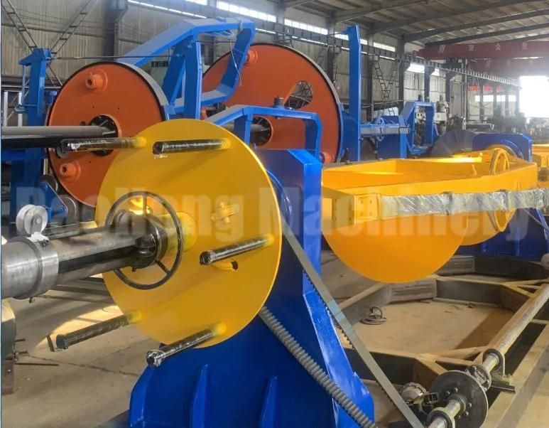 Pay off Wire Spooling Machine for ACSR Fox Conductor Skip Type Stranding Machine