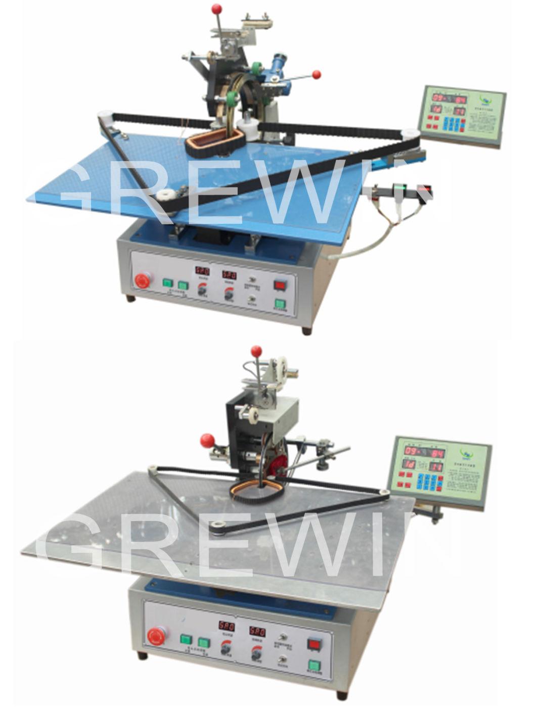 220V Belt Type Copper Wire Rectangle Coil Transformer Winding Machine