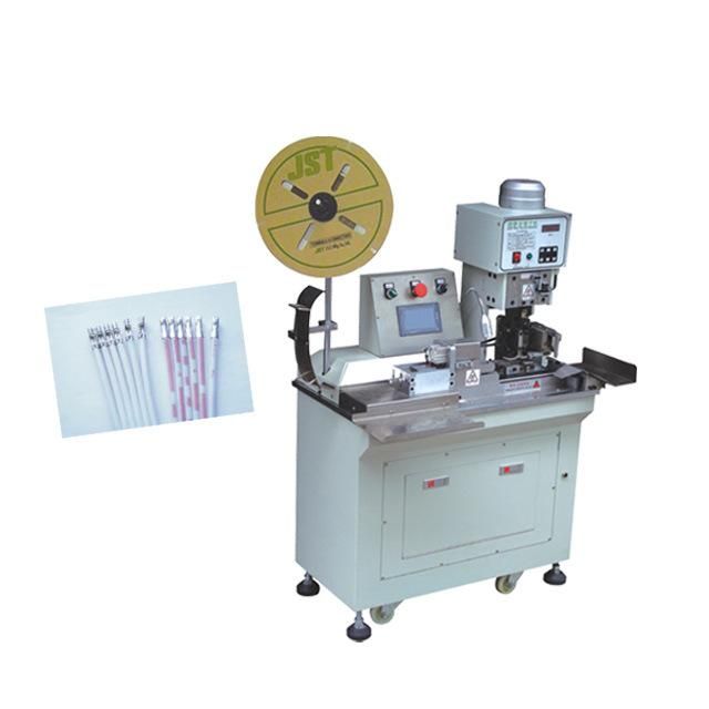 Automatic Flat Ribbon Cable Wire Cutting Stripping Crimping Machine Wire Terminal Crimp Machine