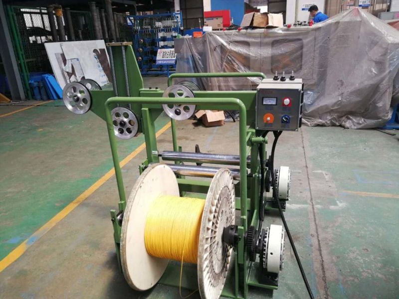 Electric Cable Core Copper Wire Plastic Winding Cutting Extrusion Bunching Machine