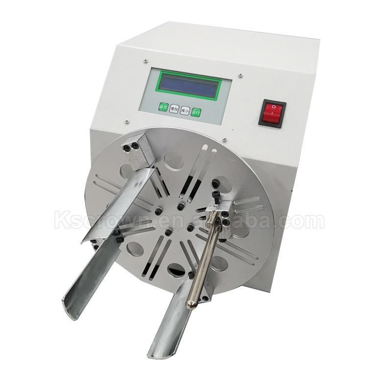 Wl-R40A Semi-Automatic Power Cord USB Wire Coil Winding Machine Price