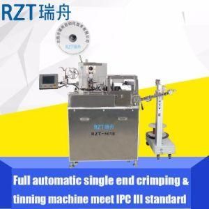 Full Automatic Double-End Wire Stripping Twisting and Tinning Machine