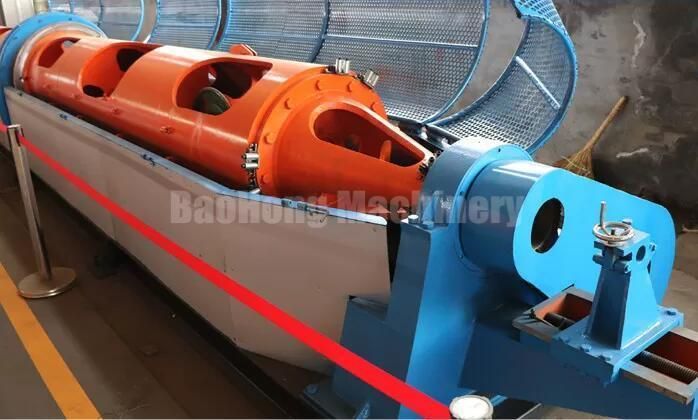 Tubular Steel Wire Ropes Stranding Machine for 6 * 19