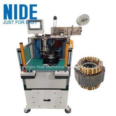 Double End Servo Motor Stator Winding Lacing Machine for Compressor Motor Coil Binding