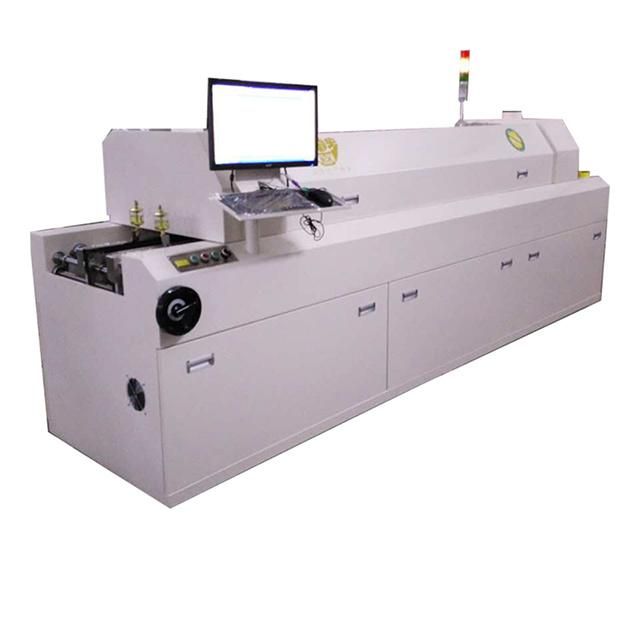 SMT Reflow Oven Soldering Machine Nitrogen Reflow Oven 8 Zones Reflow Oven