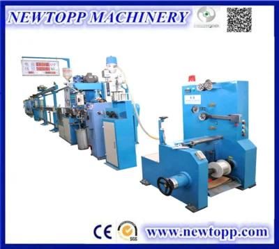 Xj-30+25 PLC Automatic Chemical Foaming Cable Extrusion Line