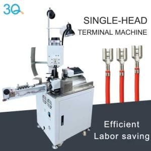 3q Single Head Cable Crimping Machine Fully Automatic Electronic Wire Cutting Stripping Terminal Crimping Machine