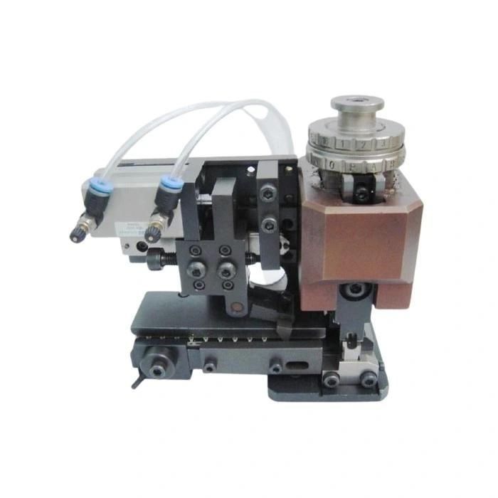 High Precise Pneumatic Semi-Automatic Applicator Die 40mm Stroke End-Feed Die Applicator Terminal Wire Press Crimping Applicator