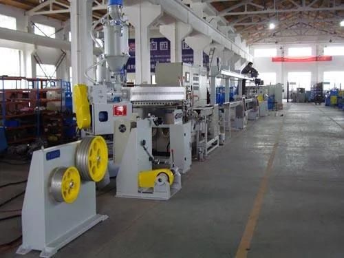 PVC/PE/PU Extrusion Line/HDPE PE Optical Cable Extrusion Equipment