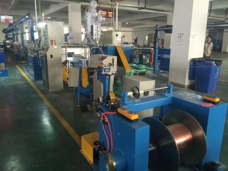 0.6-6.0mm Core Wire PP PVC Making Extrusion Machine PLC Control High Speed Best Quality Extruder Machine