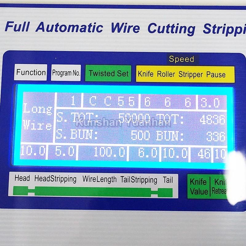 Computer Wire Cable Stripping Machine Middle Stripping / Full Stripping/ Half Strip