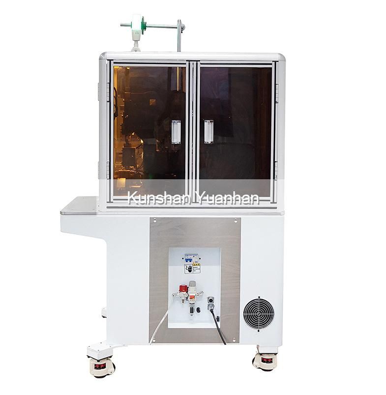 Yh-3000fs Semi-Automatic Multi-Core Sheath Wire Stripping and Rubber Seal Insertion and Terminal Crimping Machine for AV, AVS, Avss Cable