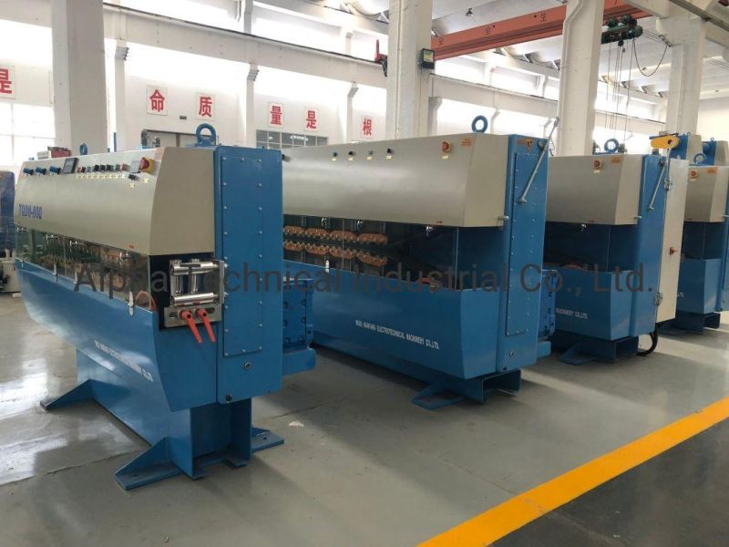 Strong a Shaped Gantry Rail Walk Type Pay-off and Take-up Wire and Cable Coiling and Rewinding Machine~