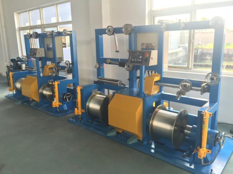 Electrical Copper Cable Wire Winding Rewinding Twisting Coiling Extrusion Bunching Machine