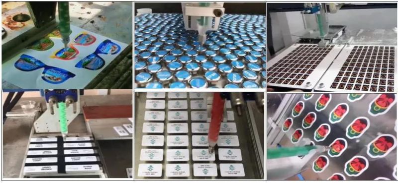 Automatic 3D Dome Label Dispensing Machine