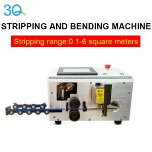 1-25mm2 Fully Automatic High Speed Precision Computer Cable Wire Cutter Stripper Bending Machine