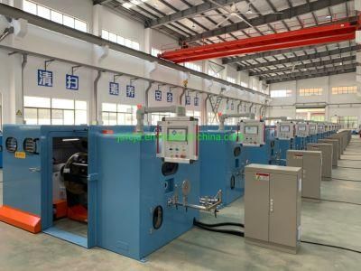 Auto Pitch PLC Computer Control, Touchscreen Operate, Bare Copper Wire Double Twisting Buncher Bunching Machine China Fuchuan Best Hotest Machine