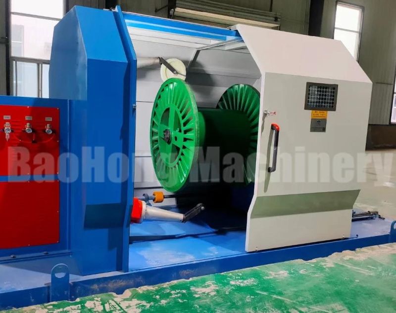 Electrical Cable Wire Twisting Winding Bunching Extrusion Single Twister Stranding Drawing Machine Extruder Annealing Tinning Wire Making Buncher Machine