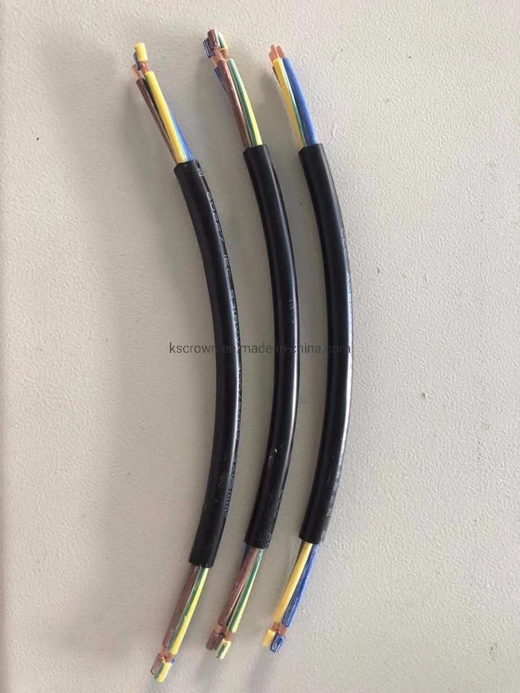 Multicore Wire Outer Jacket and Inner Core Cut Strip Machine