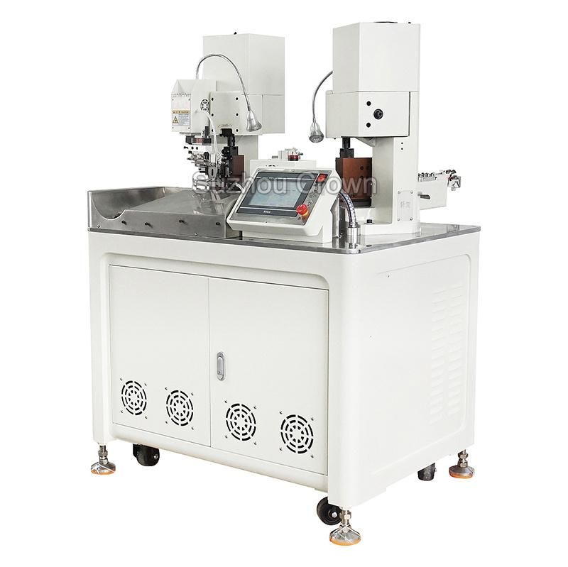 Fully Automatic Crimping Machineservo Motor Cutting Stripping Crimping Machine