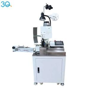 3q Full Automatic Five Wire Single Head Wire Stripping Twisting Dipping Tin and Terminal Crimping Machine