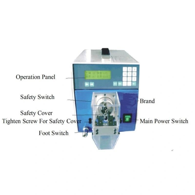 portable Automatic Coaxial Cable Stripping Machine Programmable Cable Stripping Machine