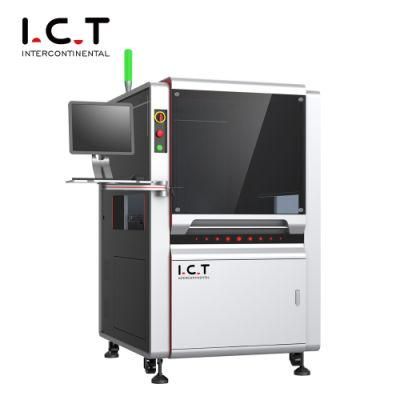 I. C. T Automatic Glue Dispenser 3 Axis Aluminum Alloy Profile Desktop Robot Arm Dispensing Machine