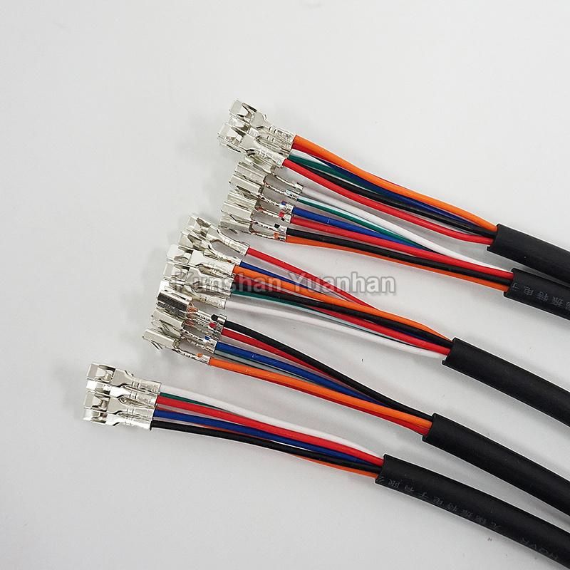 High End Automatic RV, Rvv Sheathed Wire Crimping Machine Multi Conductor Cable Continuous Stripping Crimping Machine