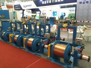 Four Shafts/Bobbins Copper Wire Buncher Bunching Strander Stranding Active Pay off Machine